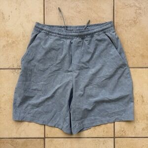 Lululemon Shorts Mens Small Blue Marbled Pace Breaker Lined 7" Running Gym
